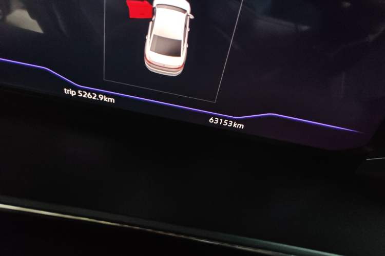 Used Volkswagen Passat 2022 330TSI Starry Luxury Edition Odometer Close Up