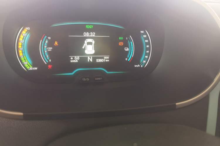 Used Chery QQ Little Ant 2021 150 000 Yuan Ant Fan Edition Ant Trend Version Lithium-Ion Battery Odometer Close Up