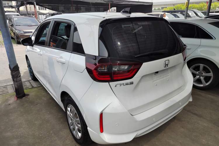 Used Honda Fit 2021 1.5L CVT Trend Edition Rear Left 45 Deg