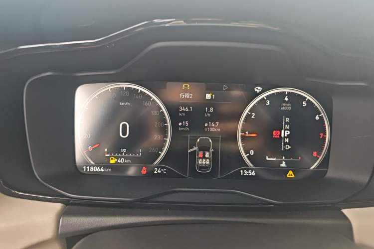 Used Lynk & Co 02 2018 1.5T DCT Two-Wheel Drive Zhaopu Version China V Standard Instrument Cluster