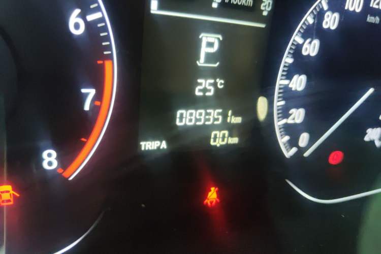 Used Honda Accord 2021 260TURBO Luxury Starry Sky Limited Edition Odometer Close Up