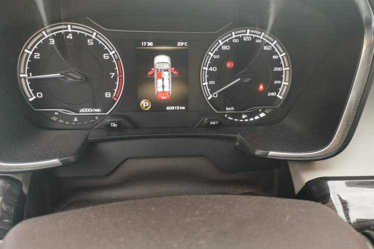 Used Geely Auto Jiajie 2021 1.8TD DCT Comfort Model Odometer Close Up