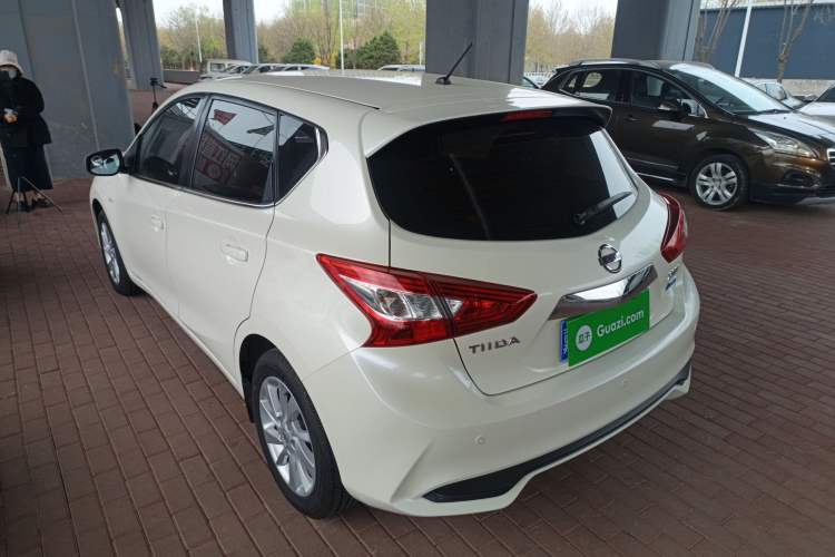 Used Nissan Tiida 2019 1.6L CVT Cool Edition China VI Standard Rear Left 45 Deg