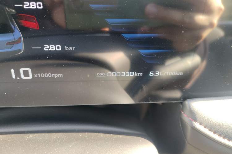 Used Roewe i5 2026 Model 1.5L Manual Comfort Version Odometer Close Up