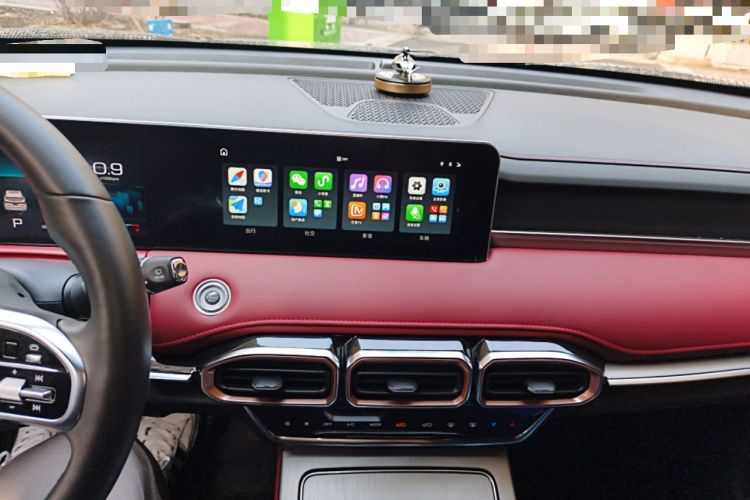 Used JETOUR X70 PLUS 2024 Champion Edition 1.5T DCT Champion MAX+ 5-seater Audio And AC Panel