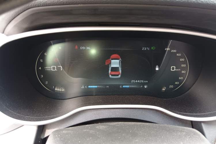 Used Geely Auto Emgrand 2018 1.5L Manual Upward Connect Edition Instrument Cluster
