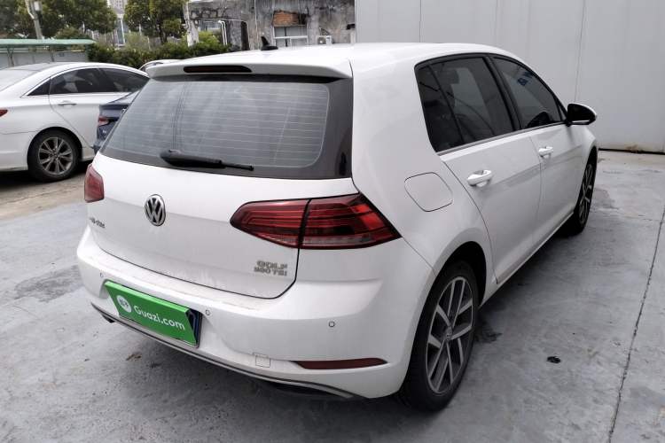 Used Volkswagen Golf 2020 Zhiai Edition 280TSI DSG Comfort Model Rear Right 45 Deg
