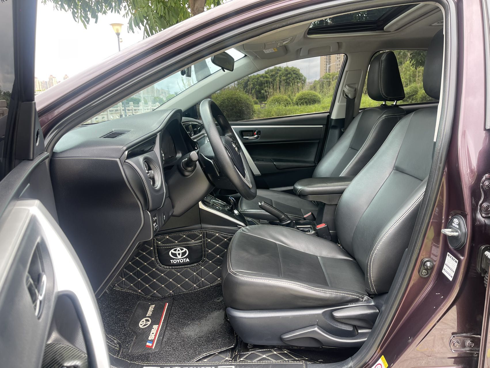 Avant de la voiture