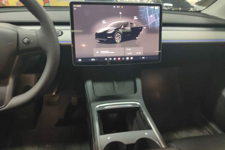 Used Tesla Model Y 2024 Rear-Wheel-Drive Version Audio And AC Panel