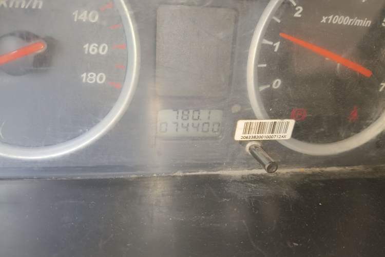 Used Dongfeng Xiaokang V29 2012 1.2L Standard Version Odometer Close Up