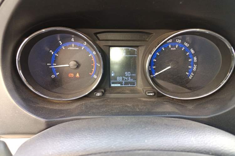 Used FORTHING S500 2016 1.5L Manual Luxury Version II Odometer Close Up