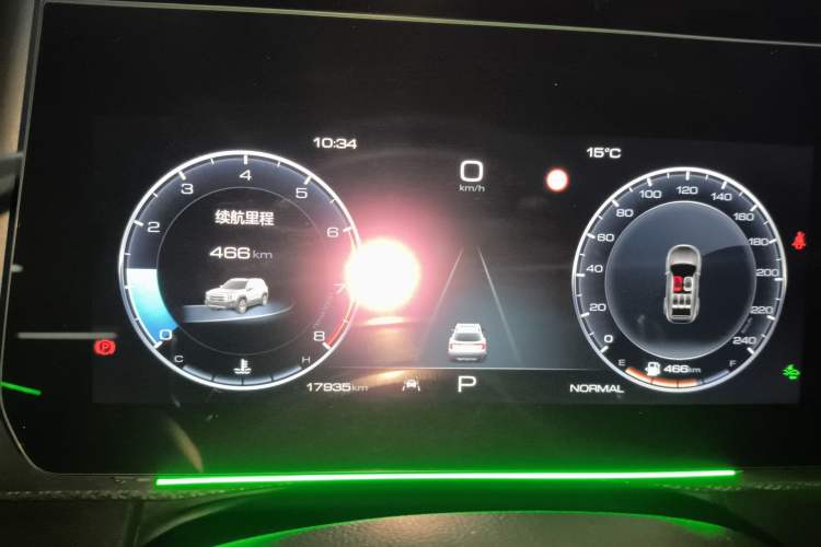 Used Haval DARGO 2024 1.5T DCT Border Collie Edition Instrument Cluster