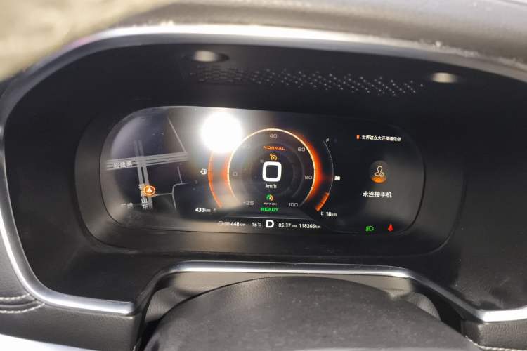 Used Roewe RX5 New Energy 2017 eRX5 50T Hybrid Connected Prestige Flagship Edition Instrument Cluster