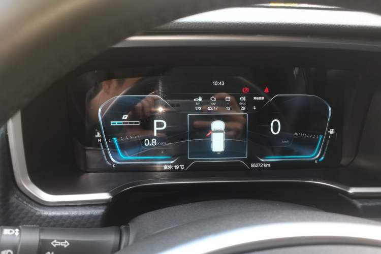 Used BAIC Off-Road BJ40 2023 2.0D Automatic Four-Wheel Drive Blade Hero Edition Adventurer Type Instrument Cluster