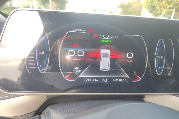 Used ORA Black Cat 2022 351 km Range Comfort Version Ternary Lithium Instrument Cluster