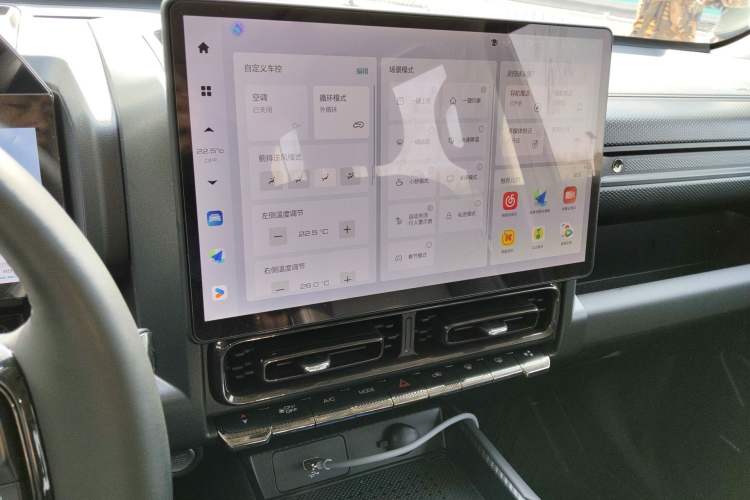 Used Haval Raptor New Energy 2024 Hi4 145 Cross-Over Edition Audio And AC Panel