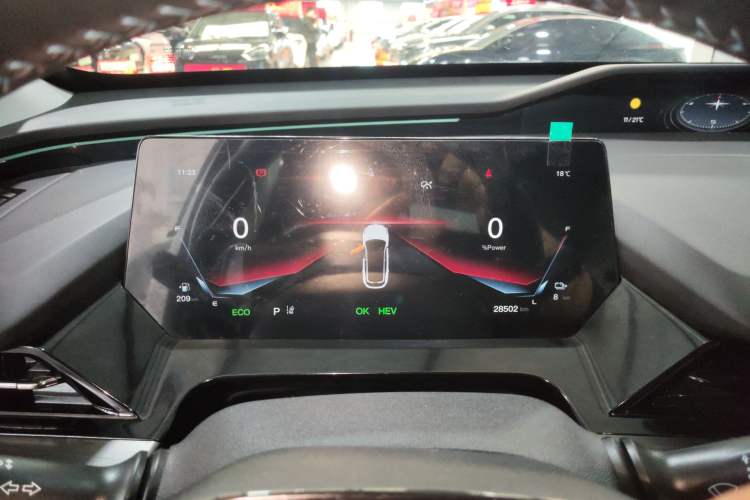 Used CHANGAN OSHAN Z6 New Energy 2023 ZhiDian iDD 150KM Flagship PLUS Instrument Cluster