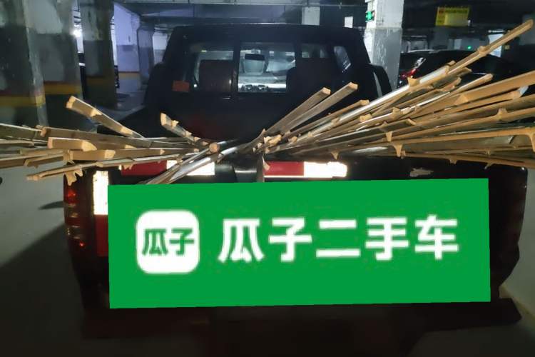 Used JMC Baodian 2018 2.9T New Value-Added 4x4 Diesel Comfort Version with Standard Cargo Bed – JX4D30B5L Trunk