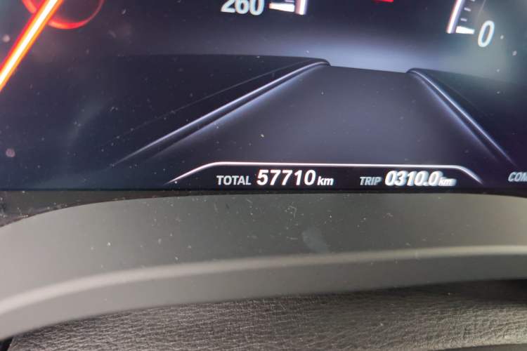 Used BMW X3 2019 xDrive28i M Sport Package Odometer Close Up