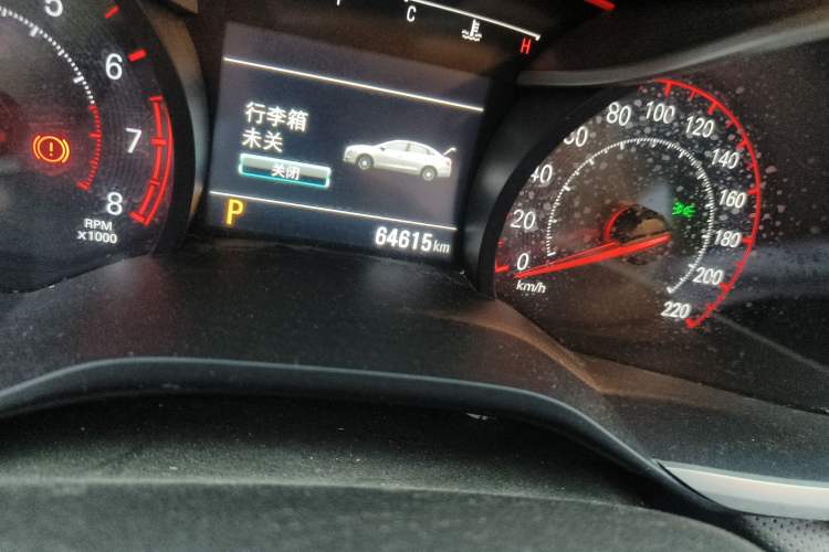 Used Chevrolet Monza 2019 RS 330T Automatic Comfort Edition China VI Standard Odometer Close Up