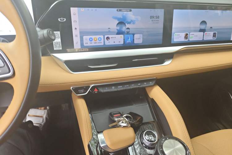 Used Geely Auto Monjaro L Intelligent Engine 2024 1.5T Tiangong Edition Audio And AC Panel