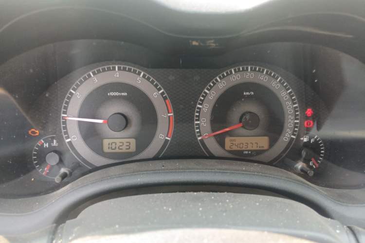 Used Toyota Corolla 2013 Special Edition 1.6L Manual Cool GL Model Instrument Cluster