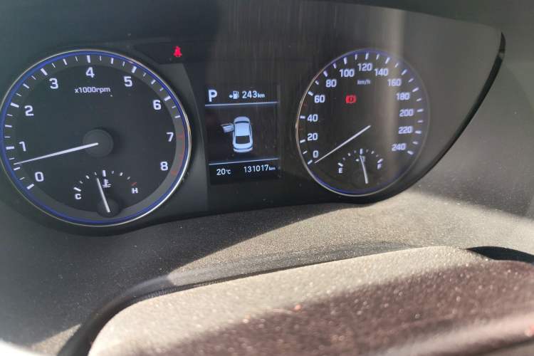 Used Hyundai Mistra 2017 1.8L Automatic Smart GLS China V Standard Odometer Close Up