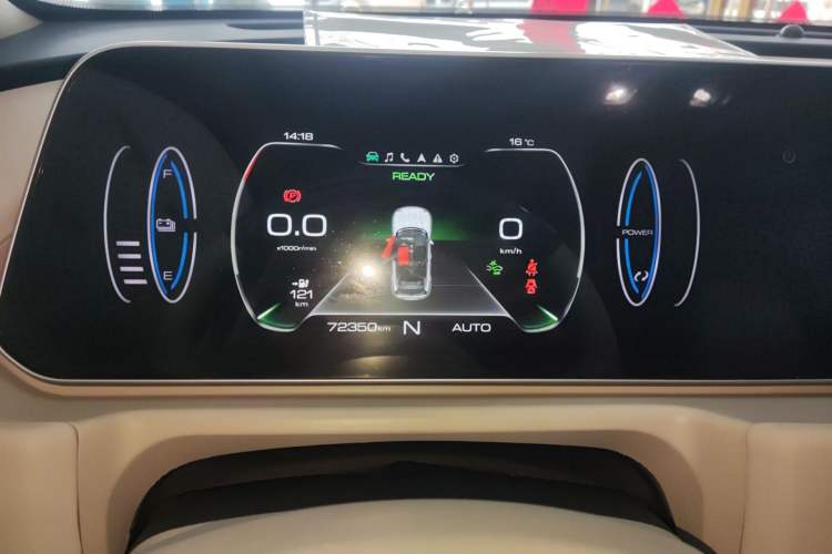 Used ORA Good Cat 2021 400km Standard Range Venus Edition Lithium-Ion Battery Instrument Cluster