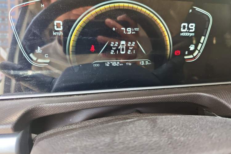 Used BAW Ruisheng Ace M7 2025 1.6L Manual Standard Wheelbase Comfort Version 5 Seats Odometer Close Up