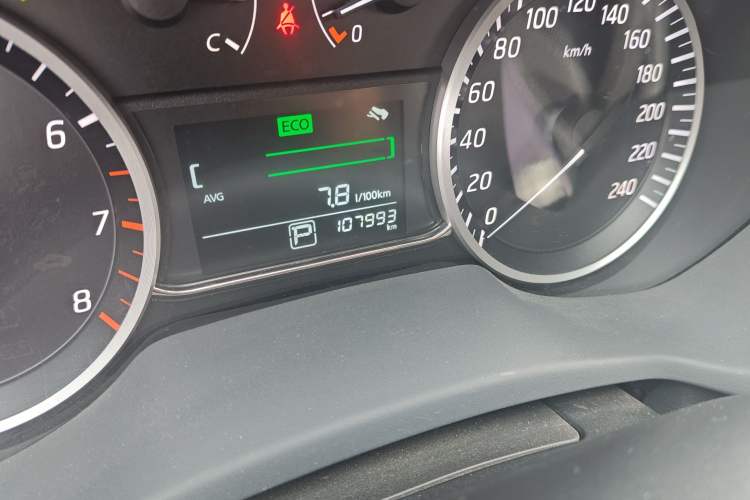 Used Nissan Sylphy 2019 Classic 1.6XL CVT Luxury Edition Odometer Close Up