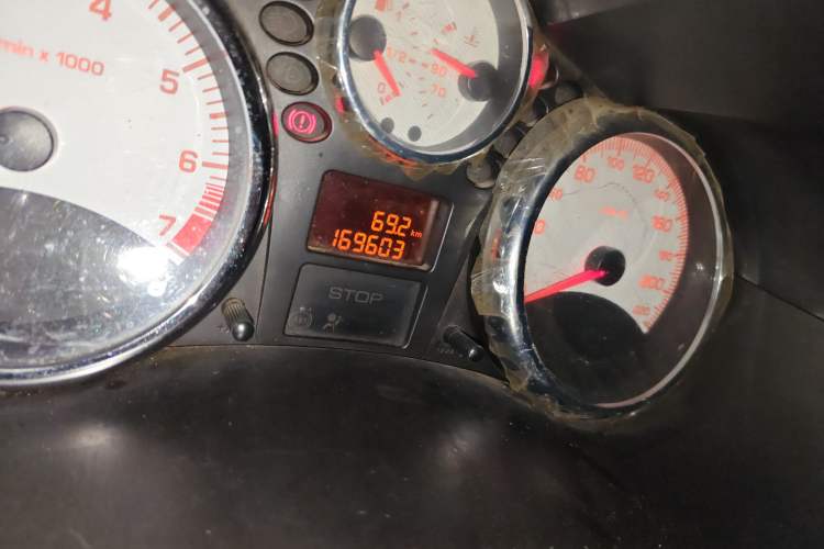 Used Peugeot 207 2011 Hatchback 1.4L Manual Yule Edition Odometer Close Up