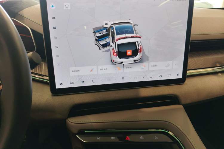 Used Zeekr 001 2023 WE Edition 100 kWh Audio And AC Panel