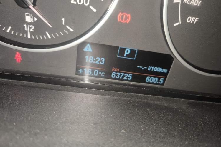 Used BMW 1 Series 2013 Revised 116i Leading Edition Odometer Close Up