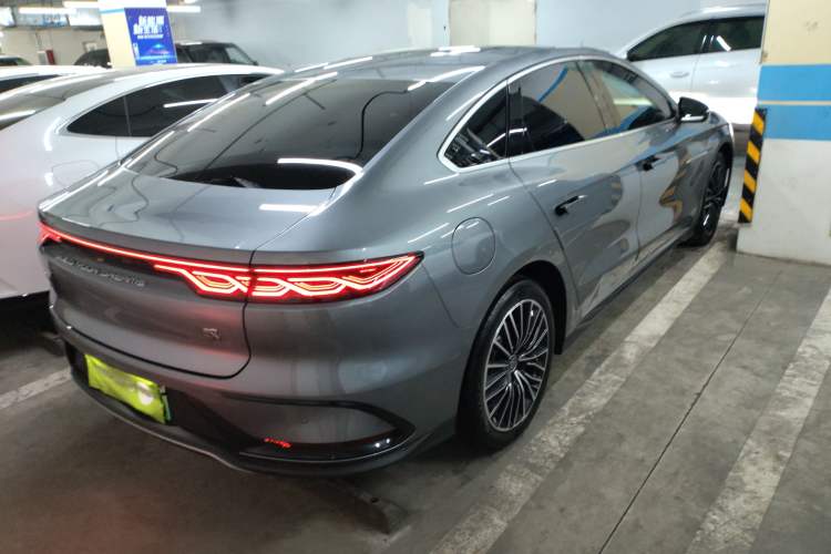 Used BYD Han 2022 DM-i 121KM Luxury Model Rear Right 45 Deg