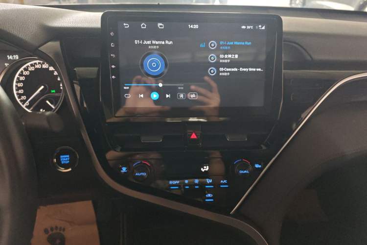 Used Toyota Camry 2021 2.0G Luxury Edition Audio And AC Panel