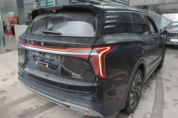 Used Hongqi HS7 PHEV 2024 2.0T PHEV Four-Wheel Drive Flagship Edition 6 Seats Rear Right 45 Deg