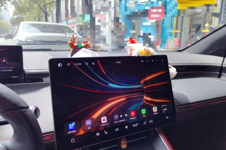 Used Hima Luxeed S7 2024 Max RS Four-Wheel-Drive Performance Edition Audio And AC Panel