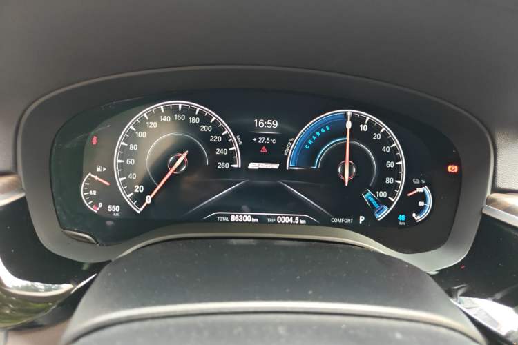 Used BMW 5 Series New Energy 2019 Updated Version 530Le Luxury Package Instrument Cluster