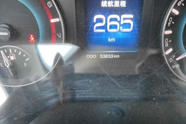 Used Haval H2 2017 Red-Label 1.5T Manual Two-Wheel Drive Comfort Model Odometer Close Up