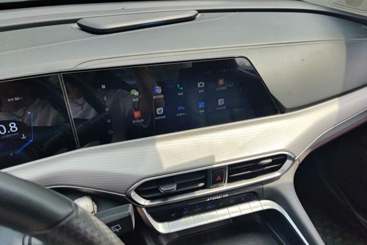 Used CHANGAN UNI-T 2020 1.5T Flagship Version Audio And AC Panel