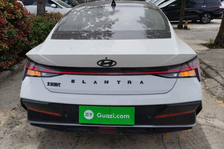 Used Hyundai Elantra 2023 1.5L CVT LUX Prestige Edition Rear