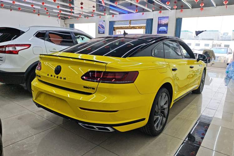 Used Volkswagen FAW-Volkswagen CC 2023 380TSI Striking Edition Rear Right 45 Deg