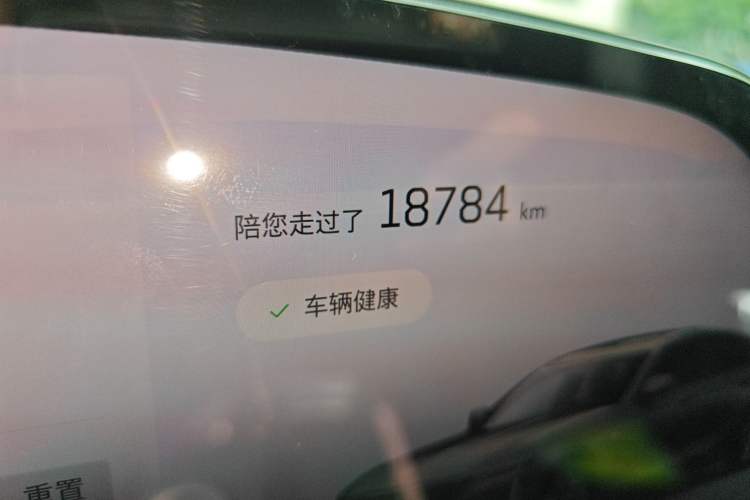 Used Cadillac CT6 2023 28T Platinum Edition Odometer Close Up