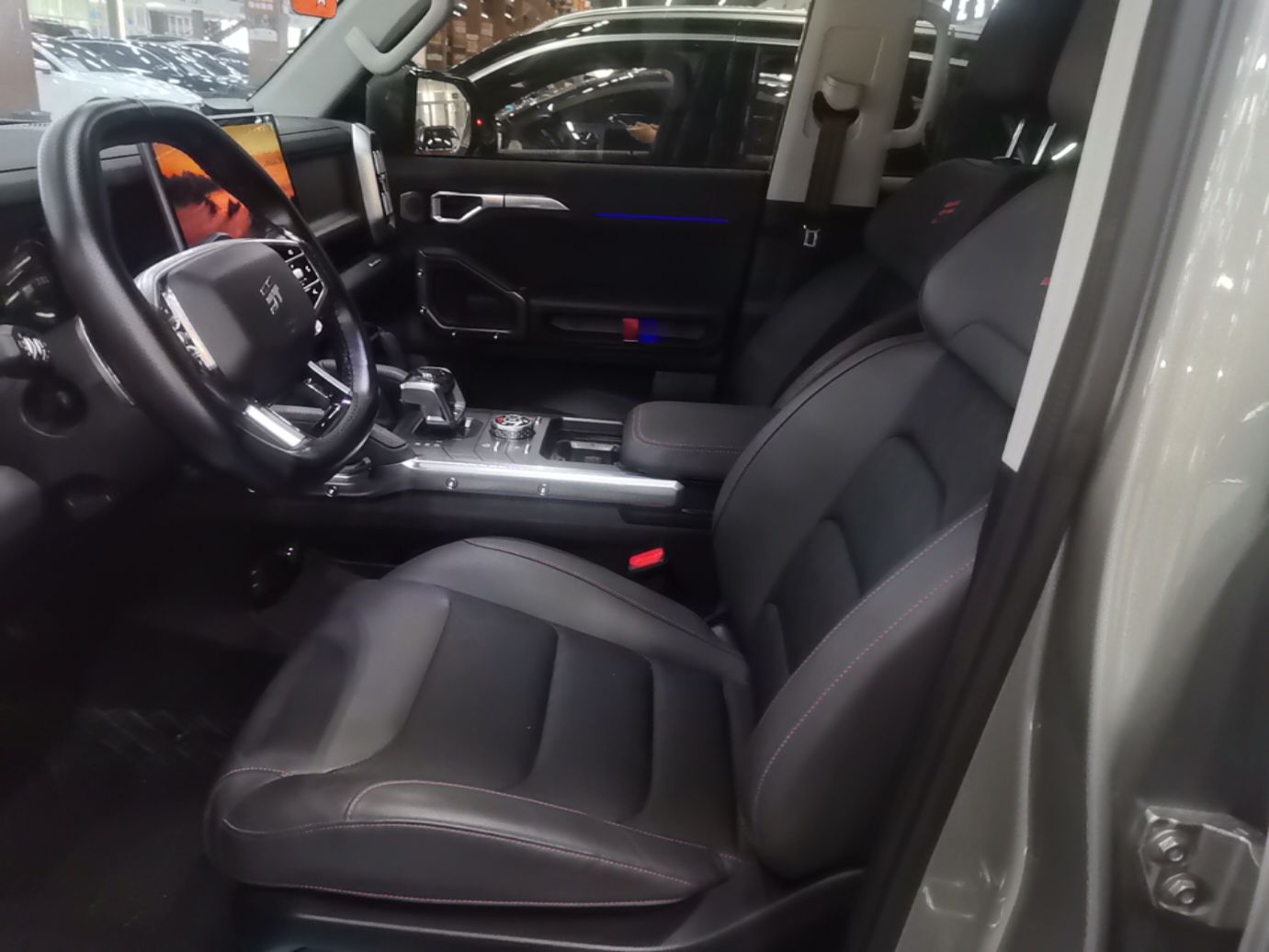 Avant de la voiture