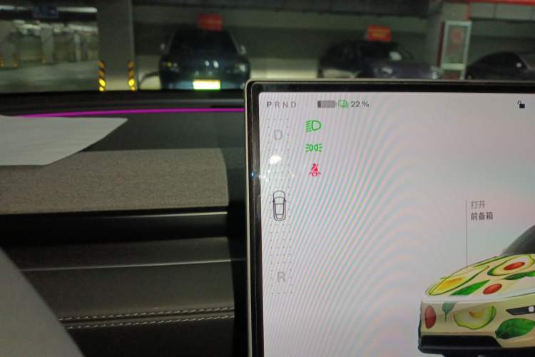 Used Tesla Model Y L 2025 Model Long-Range All-Wheel-Drive Version Gear Lever