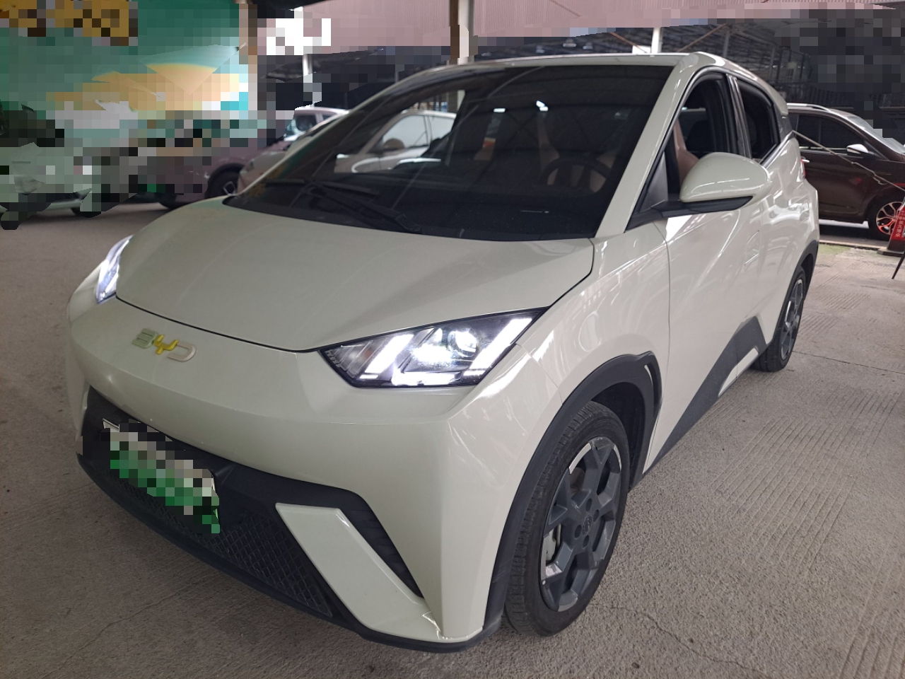 تحت مقدمة السيارة