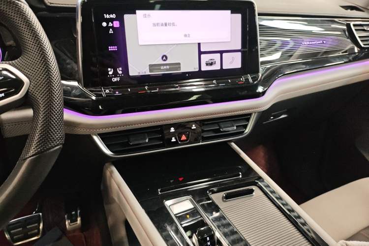 Used Volkswagen Teramont X 2024 380TSI All-Wheel Drive Longyao Edition Audio And AC Panel