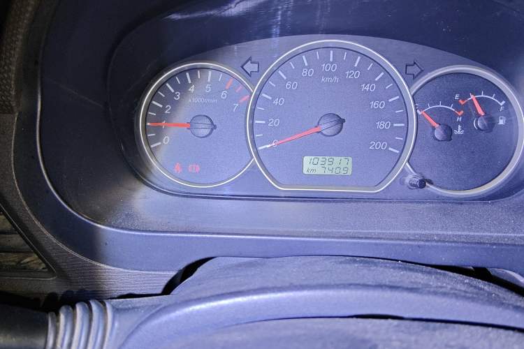 Used Wuling Hongguang 2014 1.2L Base Model China IV Odometer Close Up