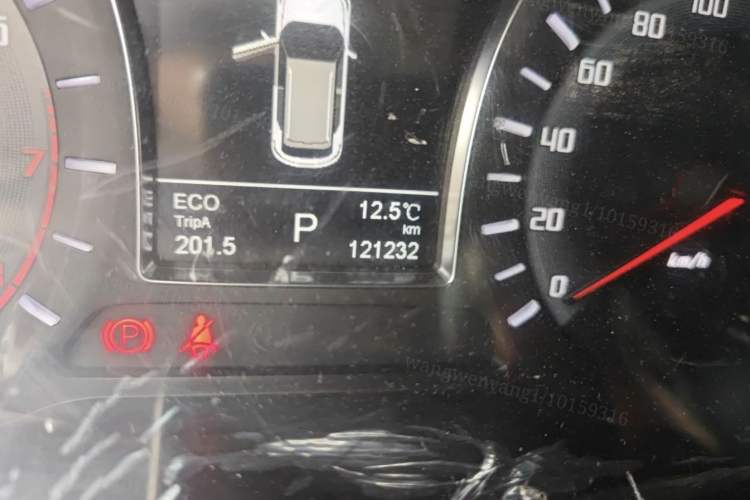 Used GAC Trumpchi GS4 2017 235T G-DCT Two-Wheel Drive Luxury Edition Odometer Close Up