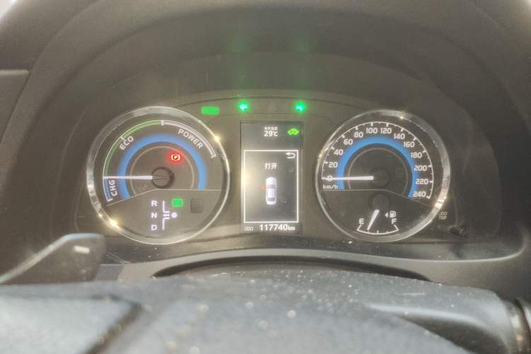 Used Toyota Levin 2017 Revised Dual-Engine 1.8H GS E-CVT Elite Sunroof Version China V Standard Instrument Cluster